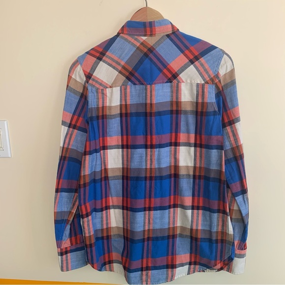 J. Crew Pacey Plaid Classic-fit Boy button up Shirt - Picture 5 of 8